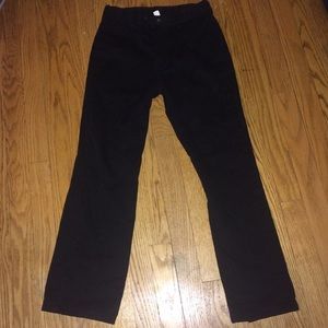 George boys black dress pants